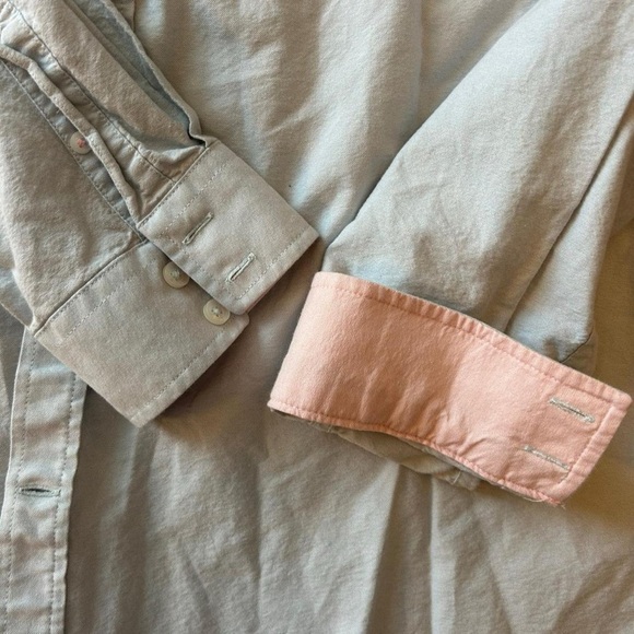 Crew Clothing Chambray Blue Slim Fit Oxford Shirt - XXL - Picture 6 of 7